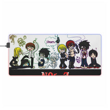 Load image into Gallery viewer, Anime Death Note RGB LED Mouse Pad (Desk Mat)