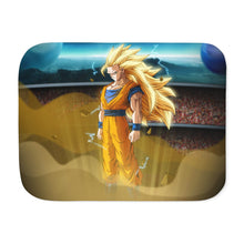 Load image into Gallery viewer, Goku Sherpa Blanket