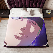 Load image into Gallery viewer, Roronoa Zoro Sherpa Blanket