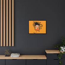 Load image into Gallery viewer, Kid Goku Canvas Framed Art Print