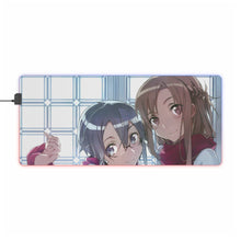 Load image into Gallery viewer, Sword Art Online Asuna Yuuki RGB LED Mouse Pad (Desk Mat)