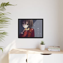 Load image into Gallery viewer, Anime ERASED Canvas Framed Art Print