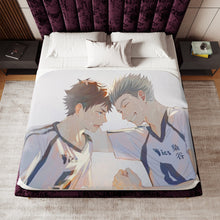 Load image into Gallery viewer, Anime Haikyu!! Sherpa Blanket