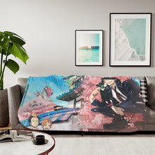 Load image into Gallery viewer, Ao No Exorcist Sherpa Blanket