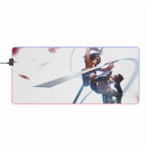 Load image into Gallery viewer, Mikasa Ackerman RGB LED Mouse Pad (Desk Mat)