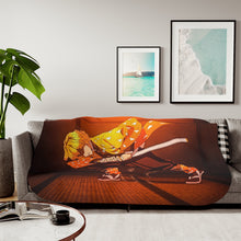 Load image into Gallery viewer, Zenitsu Sherpa Blanket