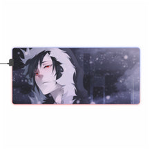 Load image into Gallery viewer, Durarara!! Izaya Orihara RGB LED Mouse Pad (Desk Mat)