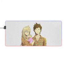 Load image into Gallery viewer, My Hero Academia Katsuki Bakugou RGB LED Mouse Pad (Desk Mat)