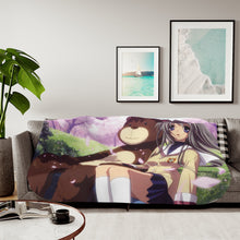 Load image into Gallery viewer, Anime Clannad Sherpa Blanket