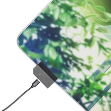Load image into Gallery viewer, The Garden Of Words RGB LED Mouse Pad (Desk Mat)