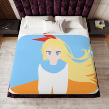 Load image into Gallery viewer, Nisekoi Chitoge Kirisaki Sherpa Blanket
