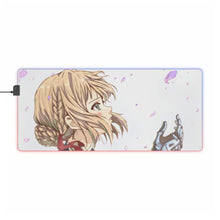 Load image into Gallery viewer, Violet Evergarden RGB LED Mouse Pad (Desk Mat)