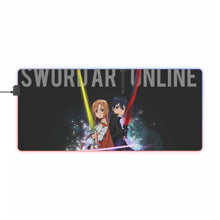 Load image into Gallery viewer, Sword Art Online RGB LED Mouse Pad (Desk Mat)