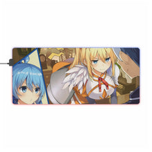 Load image into Gallery viewer, KonoSuba - God’s Blessing On This Wonderful World!! RGB LED Mouse Pad (Desk Mat)