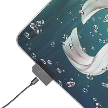 Load image into Gallery viewer, NaLu (Fairy Tail) RGB LED Mouse Pad (Desk Mat)