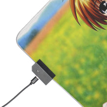 Load image into Gallery viewer, Magical Girl Lyrical Nanoha RGB LED Mouse Pad (Desk Mat)