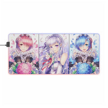 Load image into Gallery viewer, Anime Re:ZERO -Starting Life in Another World- RGB LED Mouse Pad (Desk Mat)
