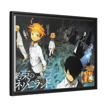 Load image into Gallery viewer, The Promised Neverland Ray, Norman, Emma, Phil, Isabella Canvas Framed Art Print