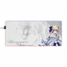 Load image into Gallery viewer, Fate/Stay Night: Unlimited Blade Works RGB LED Mouse Pad (Desk Mat)