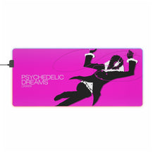 Load image into Gallery viewer, Durarara!! Izaya Orihara RGB LED Mouse Pad (Desk Mat)