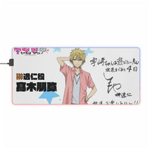 Load image into Gallery viewer, chan Wants to Hang Out! RGB LED Mouse Pad (Desk Mat)