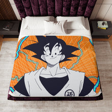 Load image into Gallery viewer, Anime Dragon Ball Sherpa Blanket