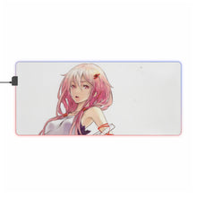 Load image into Gallery viewer, Guilty Crown Inori Yuzuriha RGB LED Mouse Pad (Desk Mat)