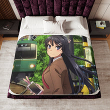 Load image into Gallery viewer, Rascal Does Not Dream of Bunny Girl Senpai Sherpa Blanket