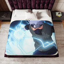 Load image into Gallery viewer, Anime Naruto Sherpa Blanket