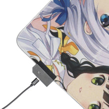 Load image into Gallery viewer, Is The Order A Rabbit? RGB LED Mouse Pad (Desk Mat)