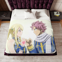 Load image into Gallery viewer, Anime Fairy Tail Sherpa Blanket
