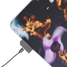 Load image into Gallery viewer, Naruto Vs Son Gokû (Yonbi) RGB LED Mouse Pad (Desk Mat)