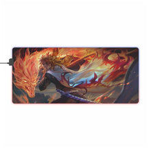 Load image into Gallery viewer, Demon Slayer: Kimetsu no Yaiba RGB LED Mouse Pad (Desk Mat)