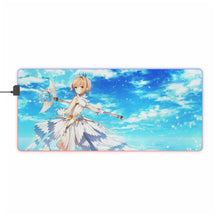 Load image into Gallery viewer, Cardcaptor Sakura Sakura Kinomoto RGB LED Mouse Pad (Desk Mat)