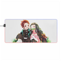 Load image into Gallery viewer, Demon Slayer: Kimetsu no Yaiba RGB LED Mouse Pad (Desk Mat)