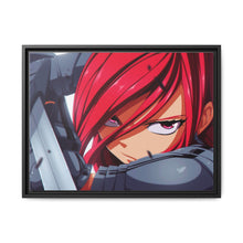 Load image into Gallery viewer, Fairy Tail Erza Scarlet Canvas Framed Art Print