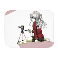 Load image into Gallery viewer, Nao Tomori With her camera Sherpa Blanket