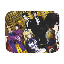 Load image into Gallery viewer, Black Butler Sherpa Blanket