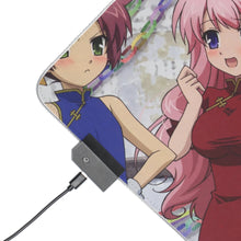 Load image into Gallery viewer, Baka and Test RGB LED Mouse Pad (Desk Mat)