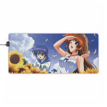 Load image into Gallery viewer, Magical Girl Lyrical Nanoha RGB LED Mouse Pad (Desk Mat)