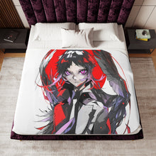 Load image into Gallery viewer, Ryūnosuke Akutagawa Sherpa Blanket