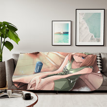 Load image into Gallery viewer, The Quintessential Quintuplets Yotsuba Nakano Sherpa Blanket