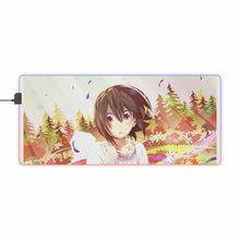 Load image into Gallery viewer, Kokoro Connect Himeko Inaba RGB LED Mouse Pad (Desk Mat)