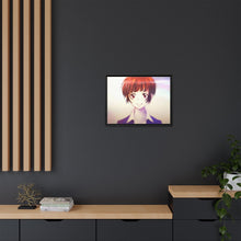 Load image into Gallery viewer, Akane Tsunemori Smiling Canvas Framed Art Print