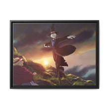 Load image into Gallery viewer, Anime Howl's Moving Castle Canvas Framed Art Print