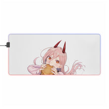 Load image into Gallery viewer, Anime Chainsaw Man RGB LED Mouse Pad (Desk Mat)