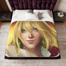 Load image into Gallery viewer, Anime Howl's Moving Castle Sherpa Blanket