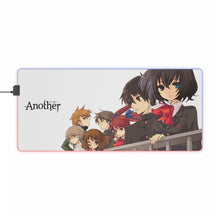 Load image into Gallery viewer, Another Mei Misaki, Kouichi Sakakibara, Izumi Akazawa, Naoya Teshigawara, Yuuya Mochizuki RGB LED Mouse Pad (Desk Mat)