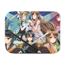 Load image into Gallery viewer, Sword Art Online Asuna Yuuki, Suguha Kirigaya Sherpa Blanket
