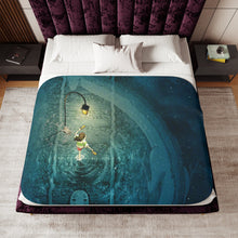 Load image into Gallery viewer, Spirited Away Sherpa Blanket